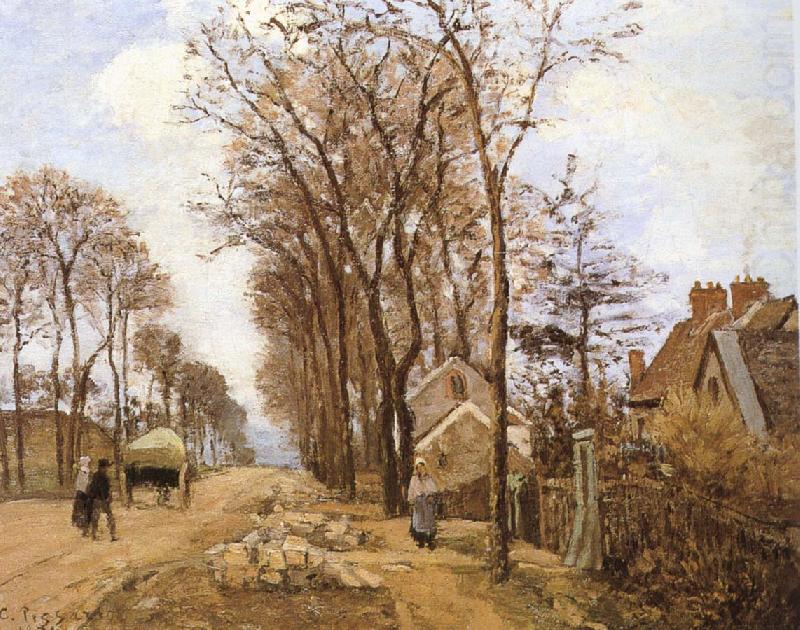 Rural road, Camille Pissarro